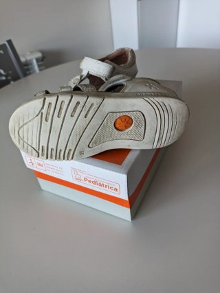 Sandalias Biomecanic Talla 25 Blancas