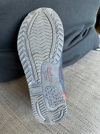 Zapatillas Pepe Jeans niño azul y rojo