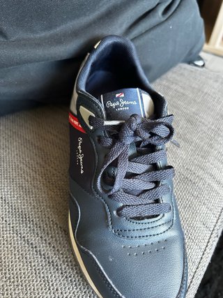 Zapatillas Pepe Jeans niño azul y rojo