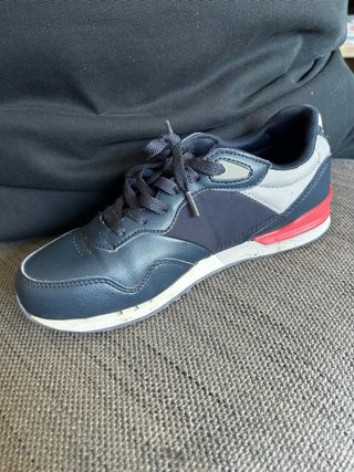 Zapatillas Pepe Jeans niño azul y rojo