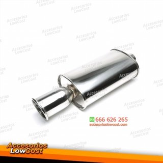 Silenciador trasero deportivo TA Technix de acero