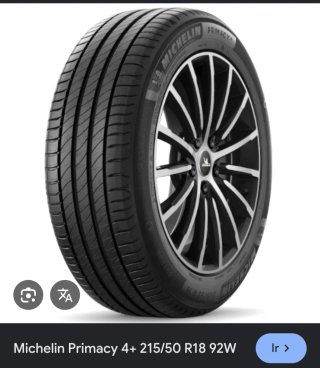 2 Michelin Primacy 4+ 215/50 R18 92W