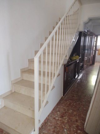 Barandilla Escalera Blanca