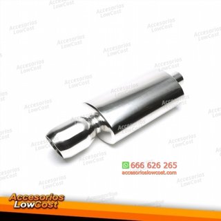 Silenciador trasero deportivo TA Technix de acero