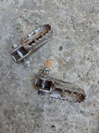 Estriberas Beta RRT Enduro Plata