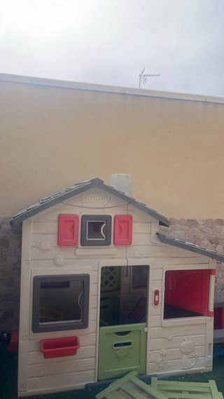 Casita Smoby Exterior Plástico En villacañas