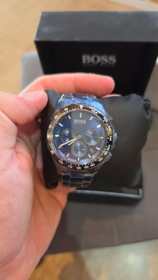Reloj Hugo Boss Azul Cronógrafo Nuevo
