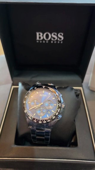 Reloj Hugo Boss Azul Cronógrafo Nuevo