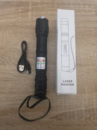 Linterna Láser Verde con Accesorios