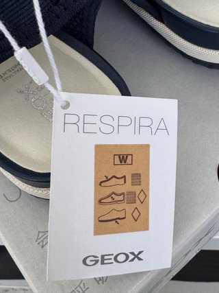 Sandalias GEOX a estrenar azules. Talla 39