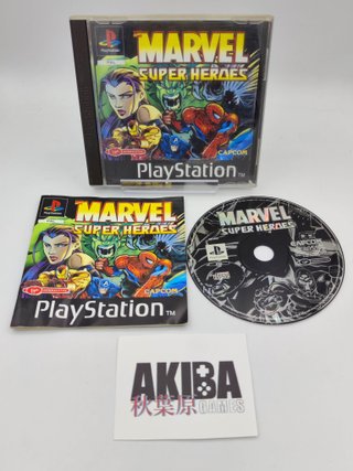Marvel Super Heroes PS1 PAL UK