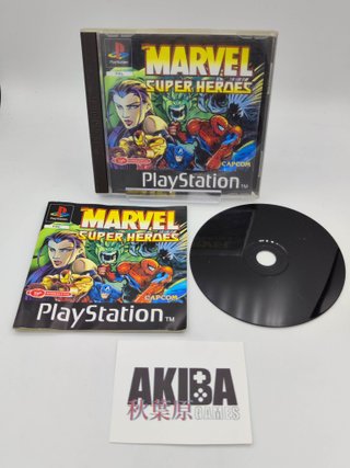 Marvel Super Heroes PS1 PAL UK