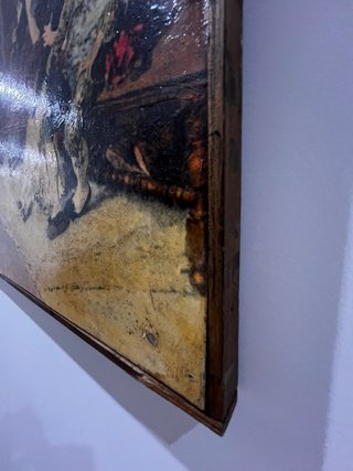 Cuadro La Vicaria Impreso en Madera