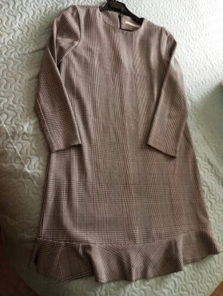 VESTIDO ZARA CUADROS