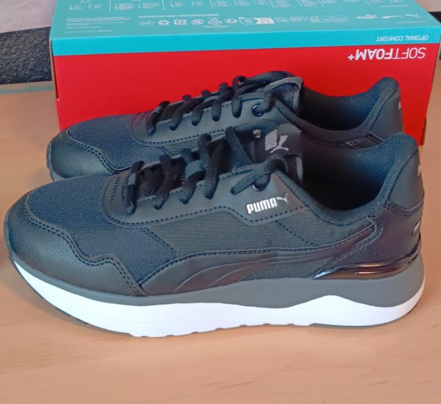 Zapatillas Puma Talla 37 Negro/Gris