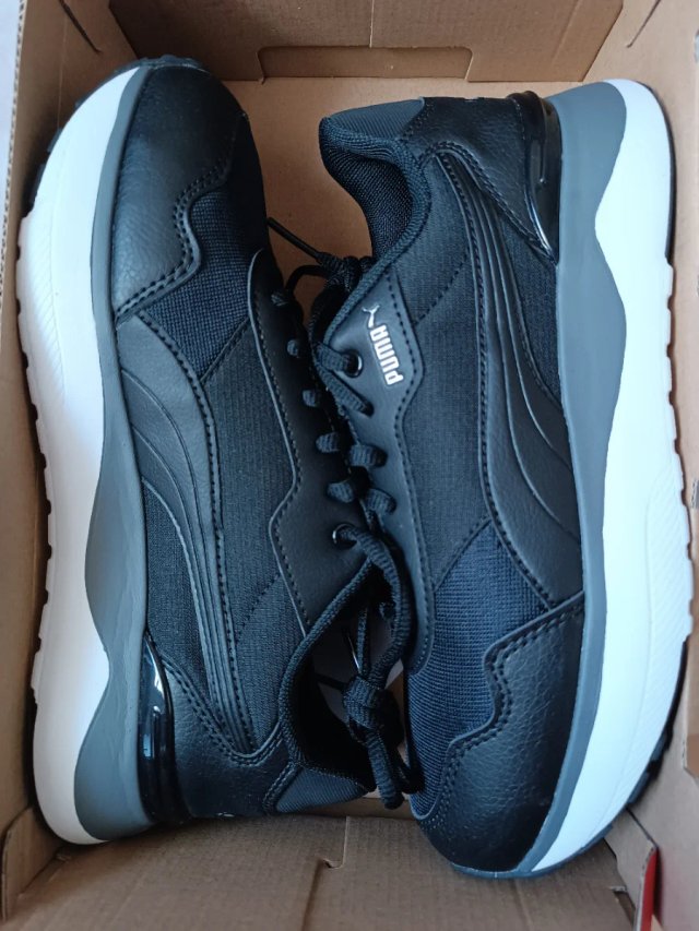 Zapatillas Puma Talla 37 Negro/Gris
