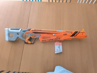 Pistola Nerf Raptorstrike