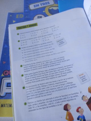 Matemáticas 6, Tercer Ciclo Primaria, Edelvives...