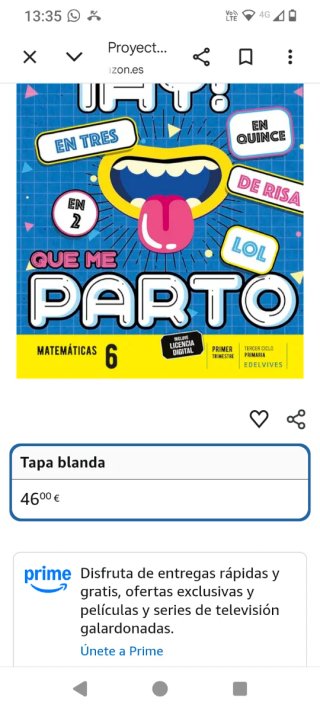 Matemáticas 6, Tercer Ciclo Primaria, Edelvives...