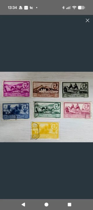 Lote de sellos para Quique