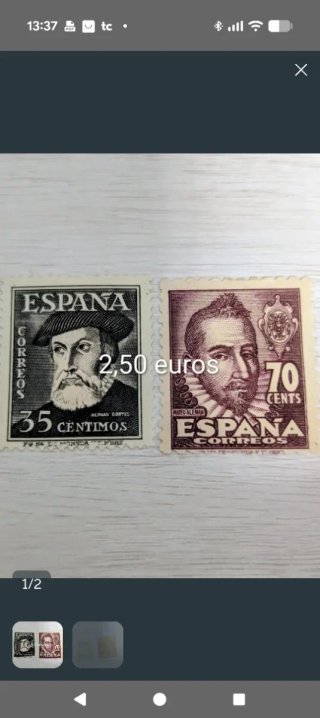Lote de sellos para Quique