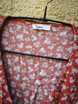 Mono corto estampado floral