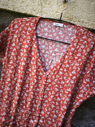Mono corto estampado floral