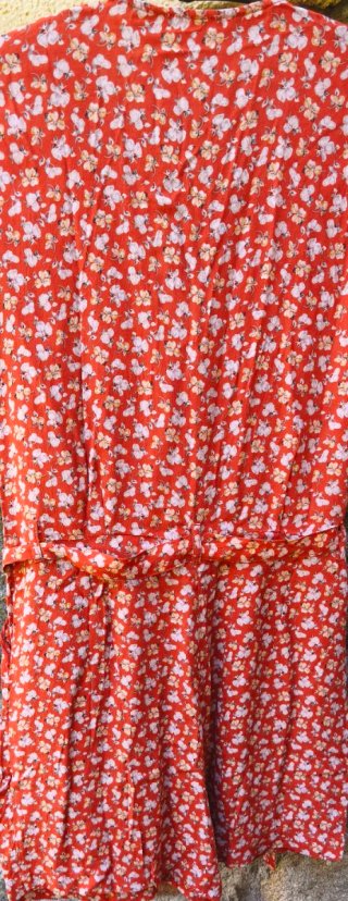 Mono corto estampado floral
