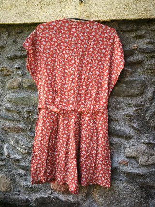 Mono corto estampado floral
