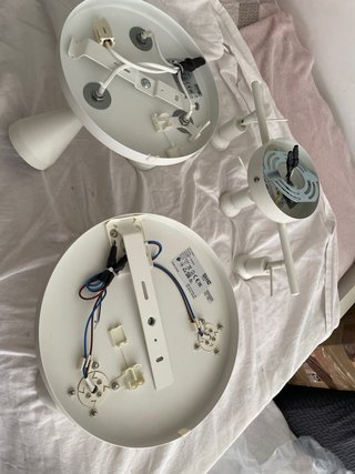Lámparas de techo Ikea blancas