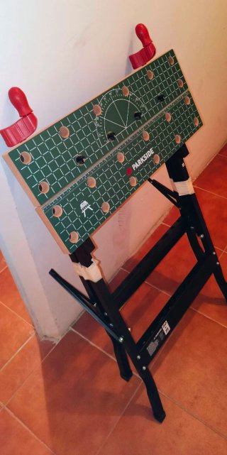 Mesa de bricolaje plegable Parkside Lidl