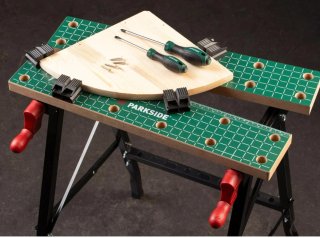 Mesa de bricolaje plegable Parkside Lidl
