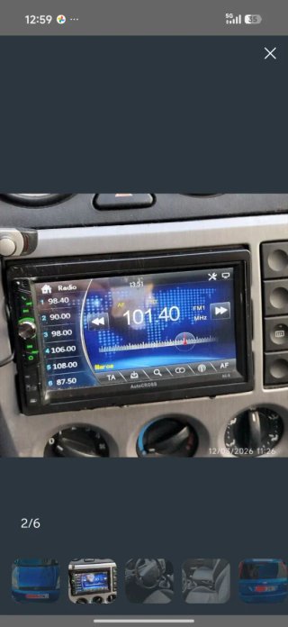 Pantalla Táctil Coche Radio FM