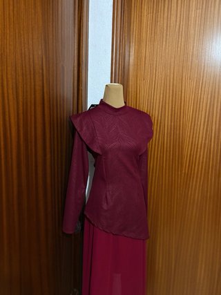 Vestido Granate Fiesta
