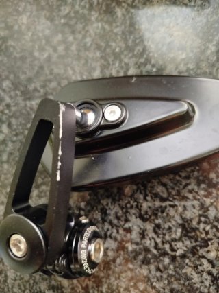 Espejos Retrovisores Moto Manillar Negros