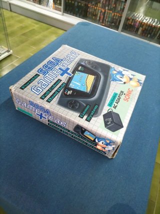 SEGA Game Gear Portátil + Sonic + Adaptador