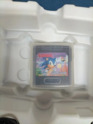 SEGA Game Gear Portátil + Sonic + Adaptador