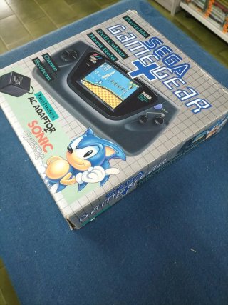 SEGA Game Gear Portátil + Sonic + Adaptador