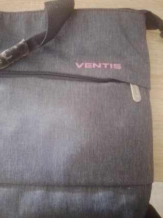 Bolso portátil azul/gris