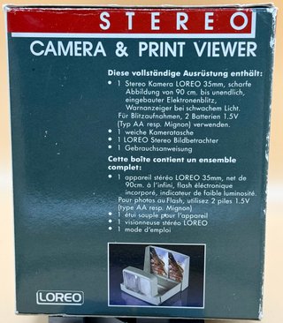Cámara LOREO STEREO 35mm - Nueva