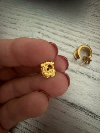 Pendientes Tous bañados en oro Nuevos