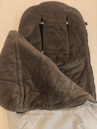 Saco Carrito Bebé Universal Invierno Gris