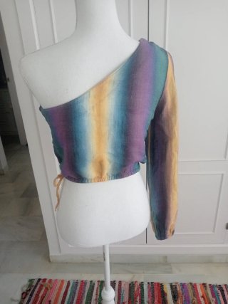 Top Pull&Bear Talla Única Multicolor
