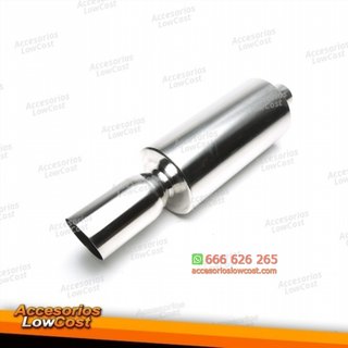 Silenciador trasero deportivo TA Technix de acero