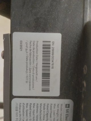 Patinete Eléctrico Xiaomi