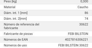 Tubo Filtro Aire BMW E34 Nuevo