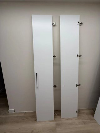 Puertas de armario blancas