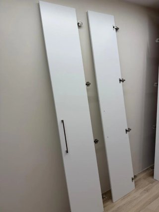 Puertas de armario blancas