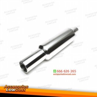Silenciador trasero deportivo TA Technix de acero