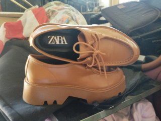 Zapatos de plataforma marrones